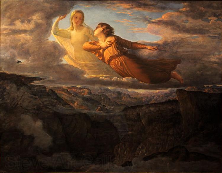 Louis Janmot Poem of the Soul Ideal Norge oil painting art